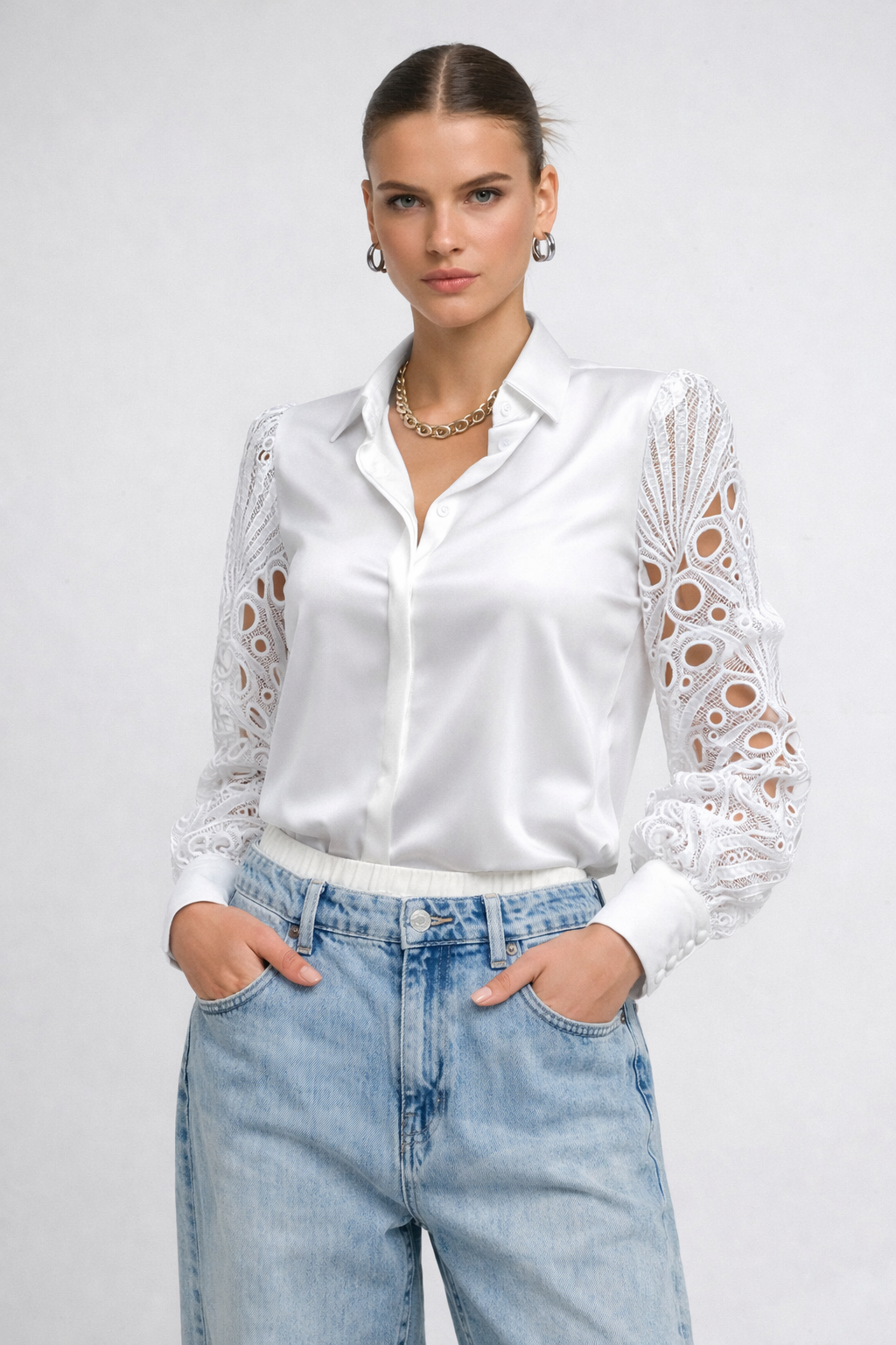 Out - Blusa con aberturas