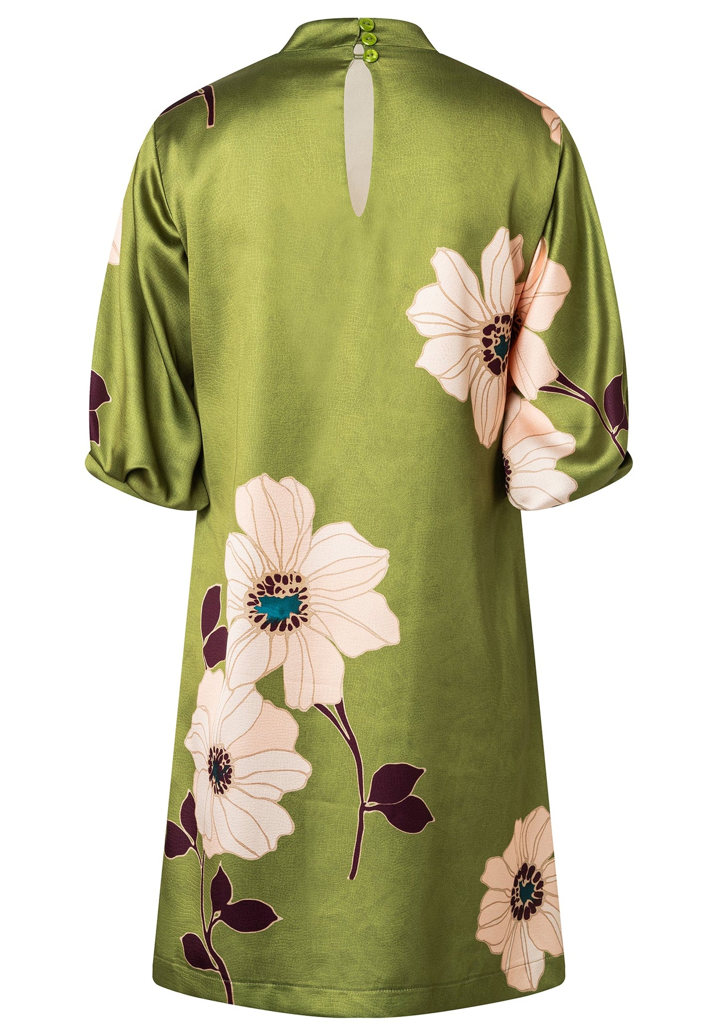 Asia - Vestido de manga corta Delin