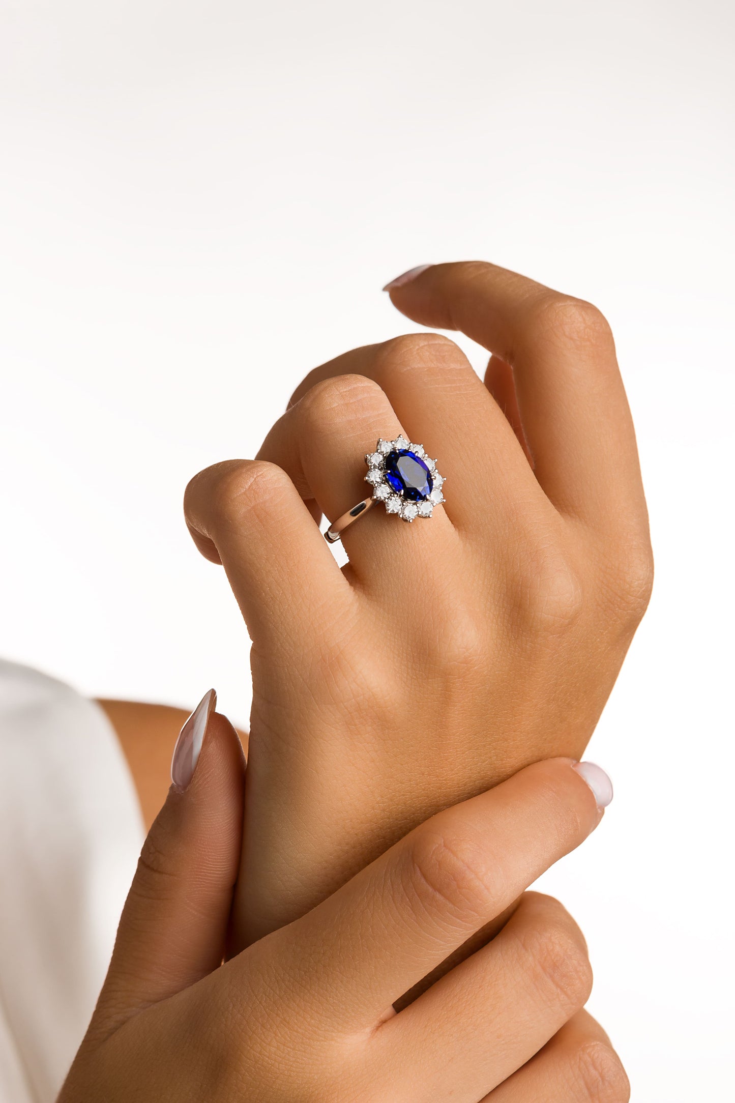 Diana - Anillo Zafiro