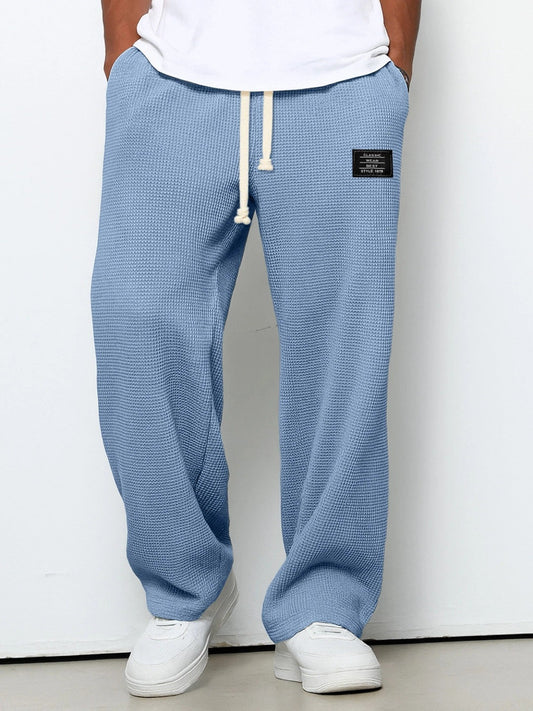 Leblanc - Pantalones de hombre de corte cómodo