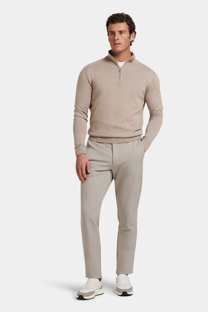 SANTONI - JERSEY CON CREMALLERA DE CUARTO