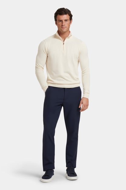 SANTONI - JERSEY CON CREMALLERA DE CUARTO