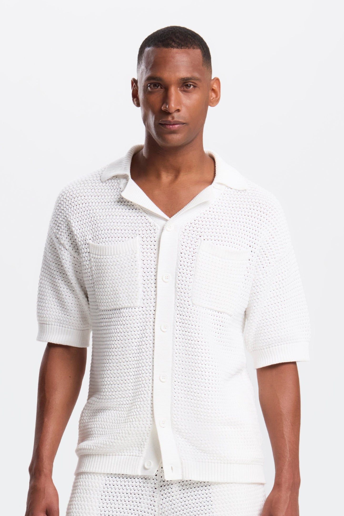 CROCHET - CAMISA MATESE SS