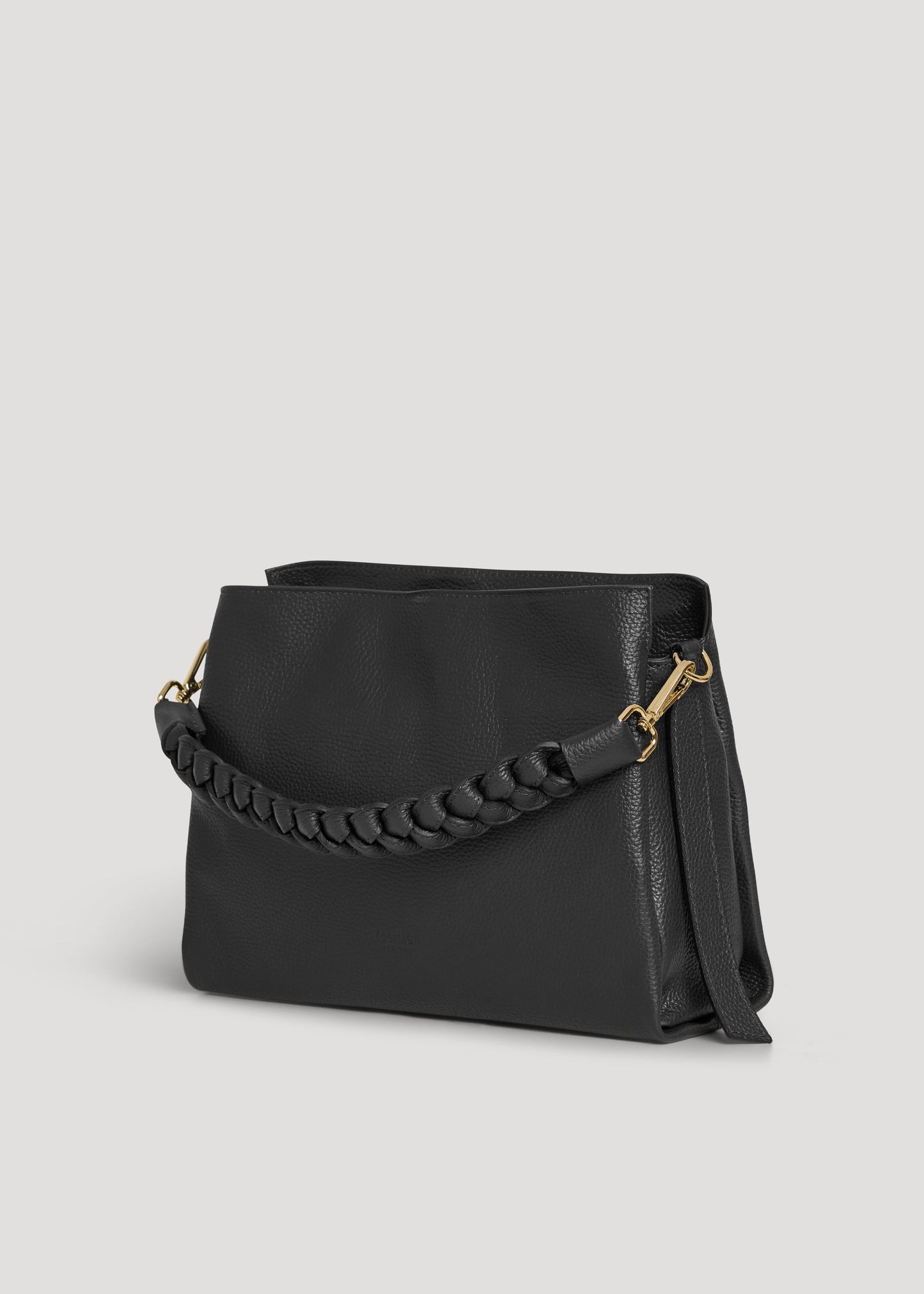 Set Daily Urbano Trenza de cuero negro