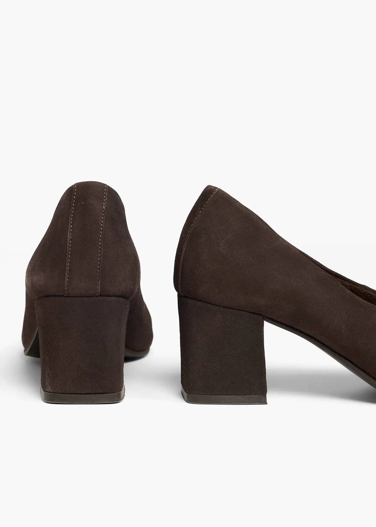 Zapatos de tacón de cuero