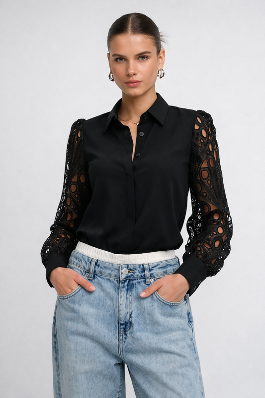 Out - Blusa con aberturas