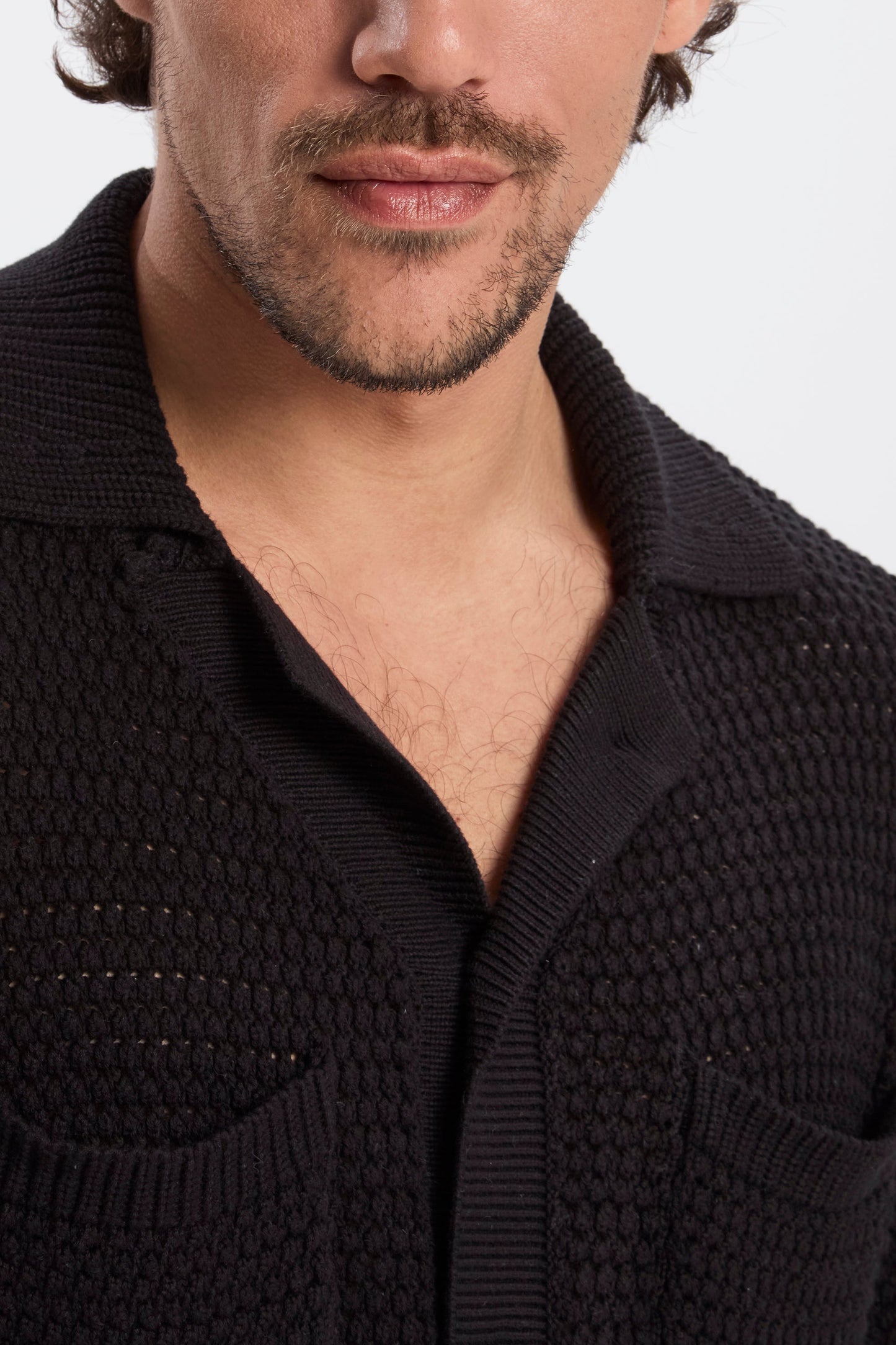 CROCHET - CAMISA MATESE SS