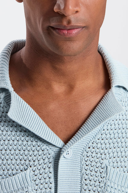 CROCHET - CAMISA MATESE SS