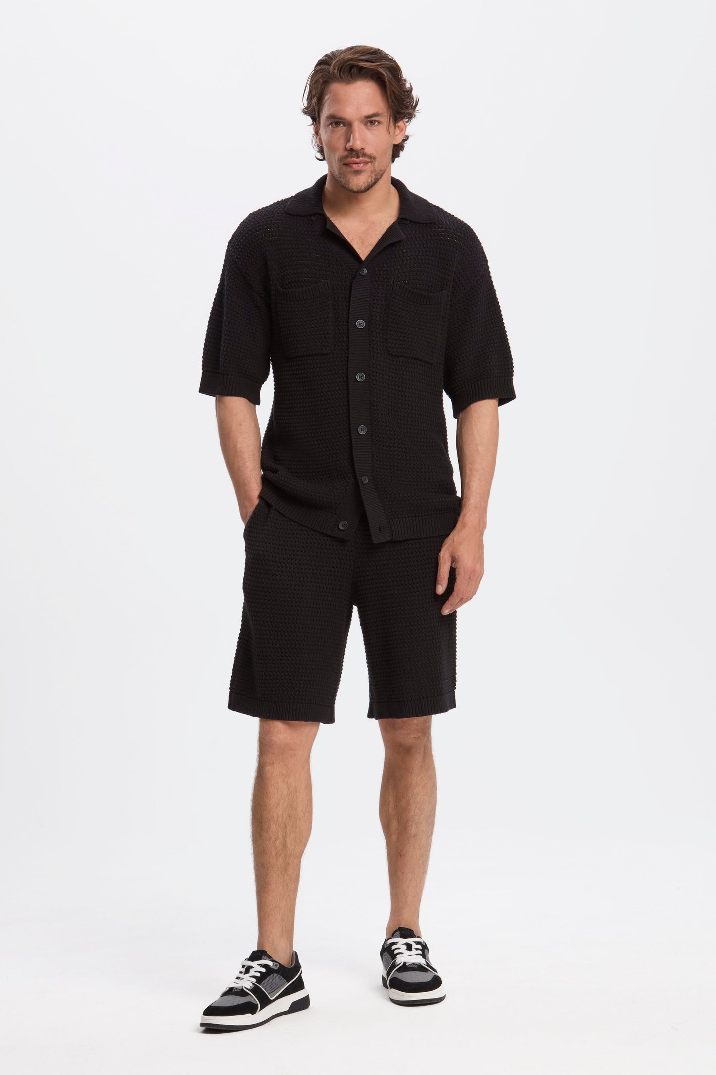 CROCHET - CAMISA MATESE SS
