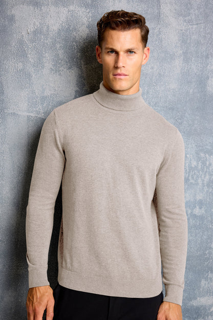 SANTONI - TURTLENECK SWEATER