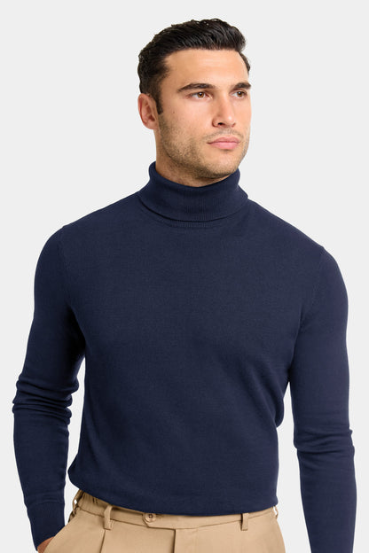 SANTONI - TURTLENECK SWEATER