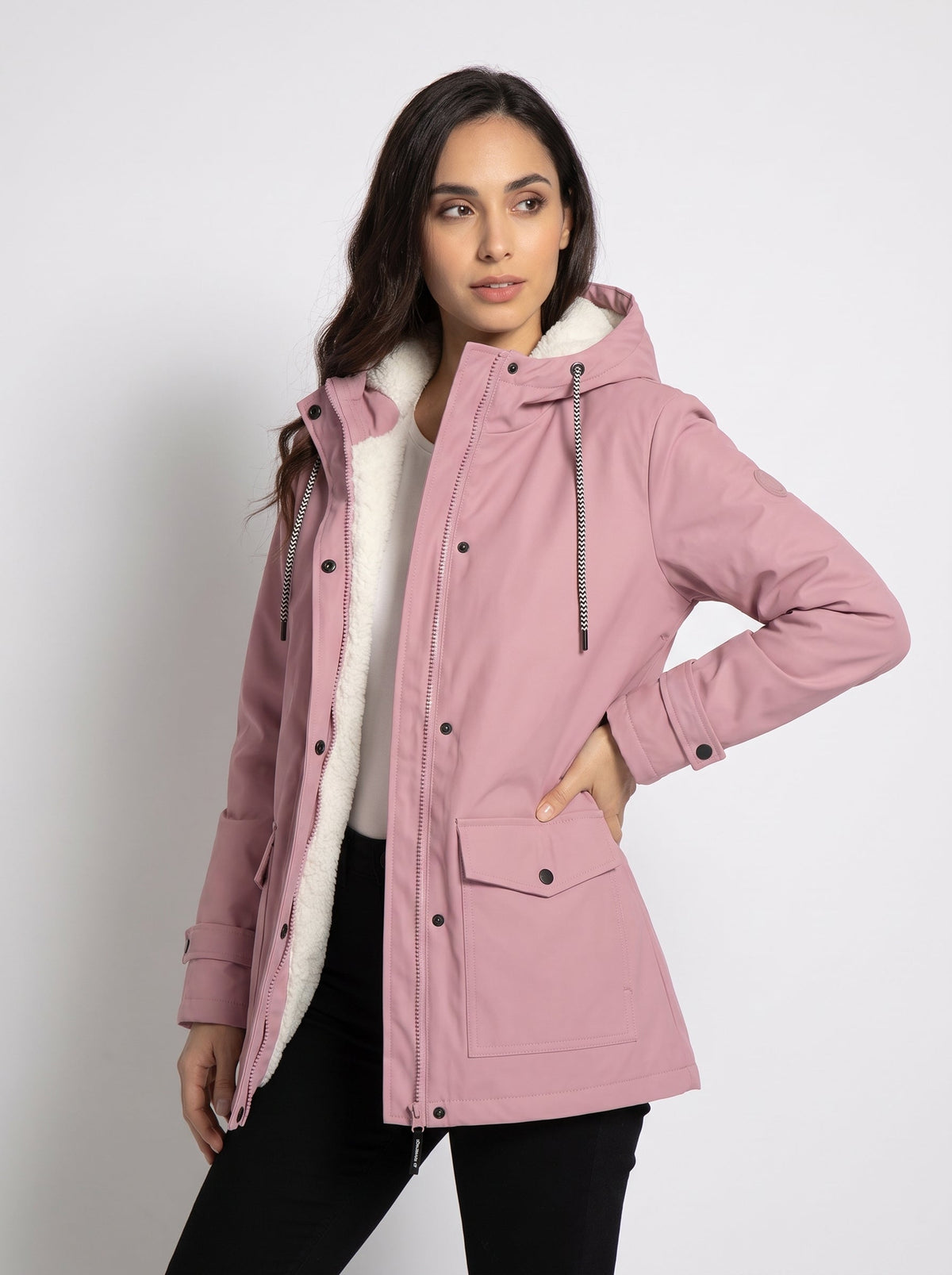 Amber - Chaqueta con capucha