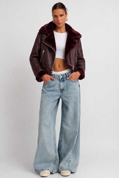 Mesha - Chaqueta de cuero
