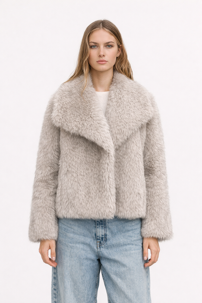 Fluffy - Abrigo de piel