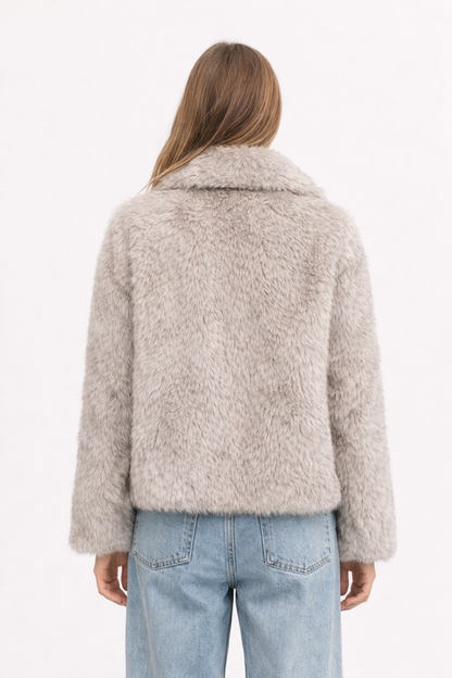 Fluffy - Abrigo de piel