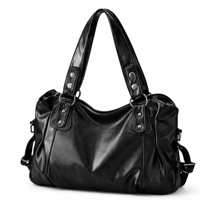 Bolso tote retro de PU para mujer
