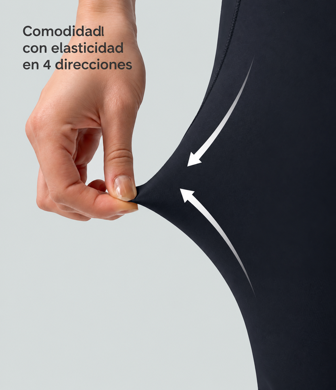 Flex - Pantalones de trabajo acampanados de talle medio DayStretch con un bolsillo lateral con cremallera