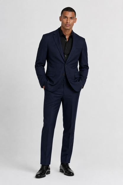 Lort - Traje de corte regular (conjunto de 2 piezas)