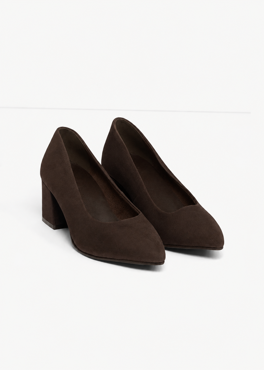 Zapatos de tacón de cuero