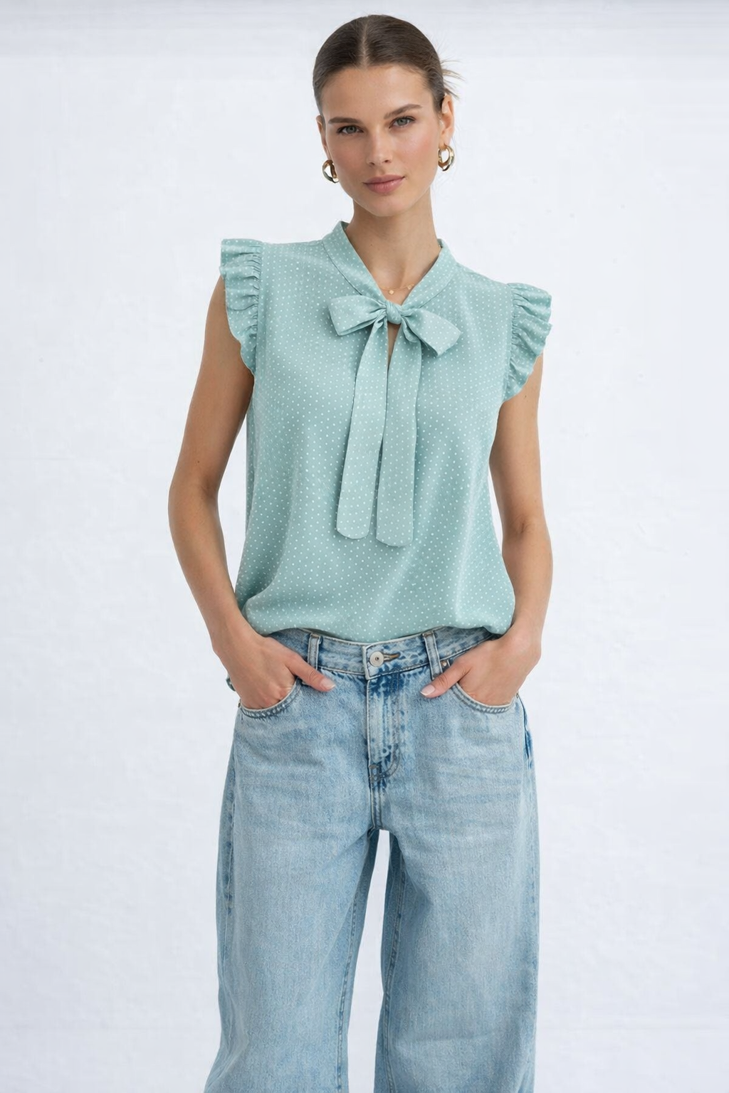 Ali - Blusa con volantes