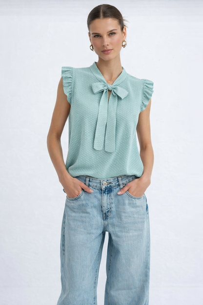 Ali - Blusa con volantes