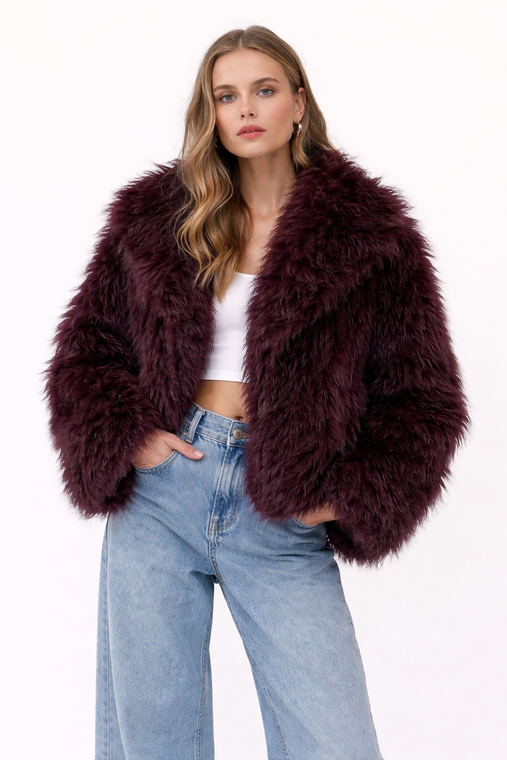 Fatima - Chaqueta de piel sintética