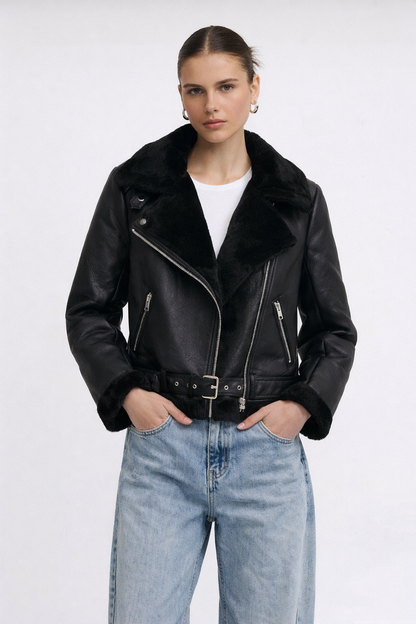 Mesha - Chaqueta de cuero