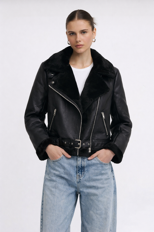 Mesha - Chaqueta de cuero