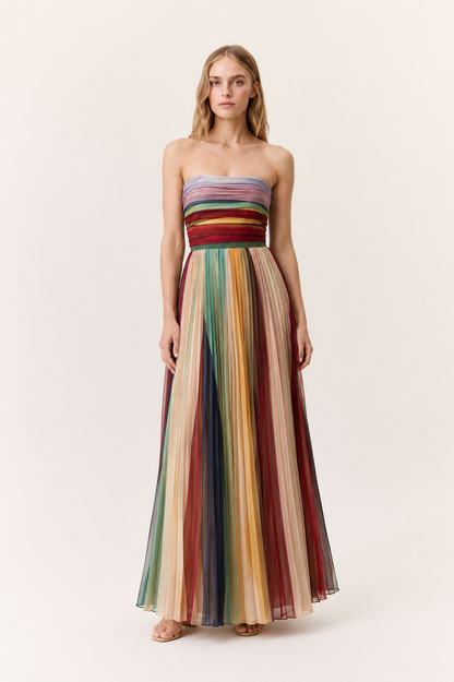 Evelyn - Vestido largo elegante