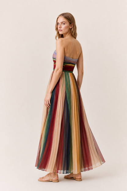 Evelyn - Vestido largo elegante