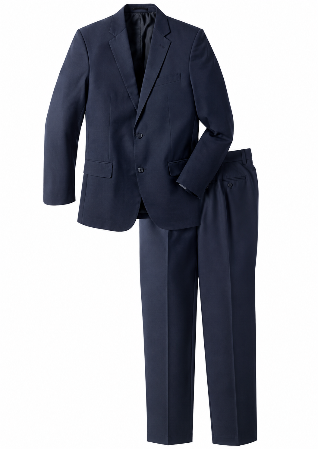 Lort - Traje de corte regular (conjunto de 2 piezas)