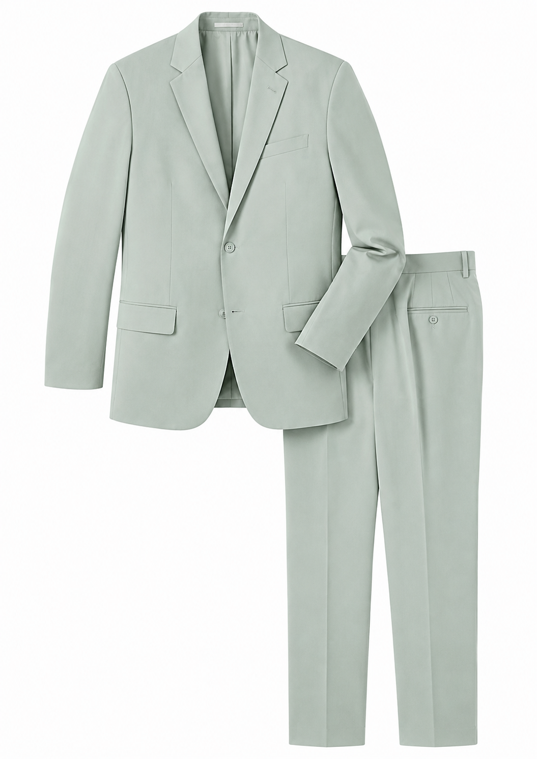 Lort - Traje de corte regular (conjunto de 2 piezas)