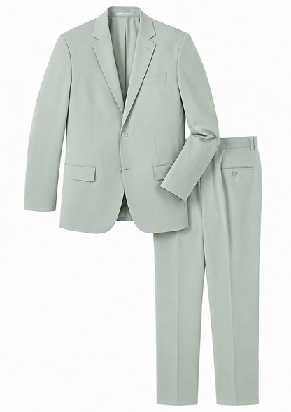 Lort - Traje de corte regular (conjunto de 2 piezas)