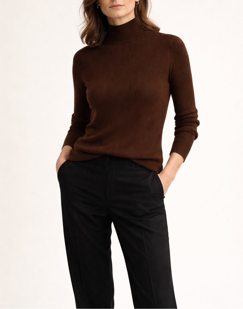 June - Suéter De Lana Merina Suave