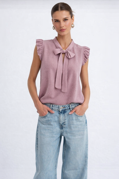 Ali - Blusa con volantes