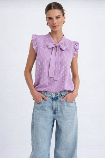 Ali - Blusa con volantes