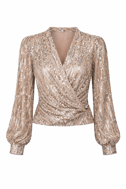 Squins - Blusa con lentejuelas
