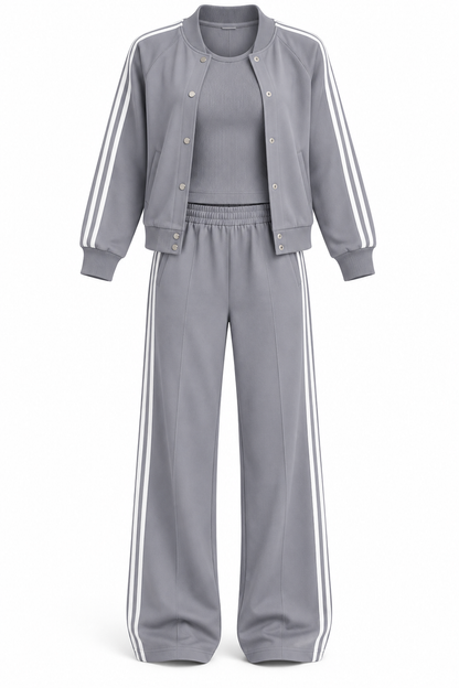 Damen - Conjunto informal de 3 piezas
