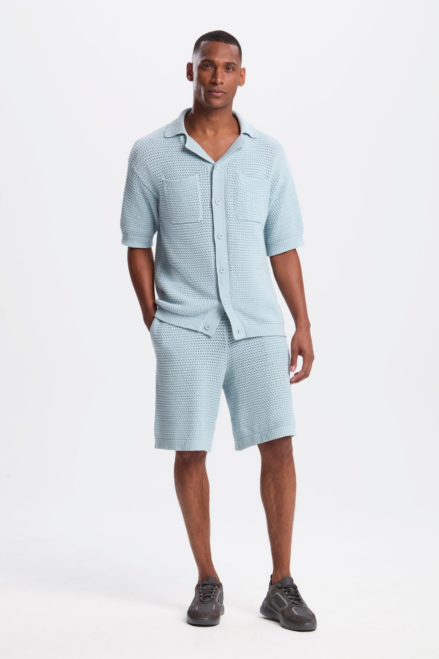 CROCHET - CAMISA MATESE SS