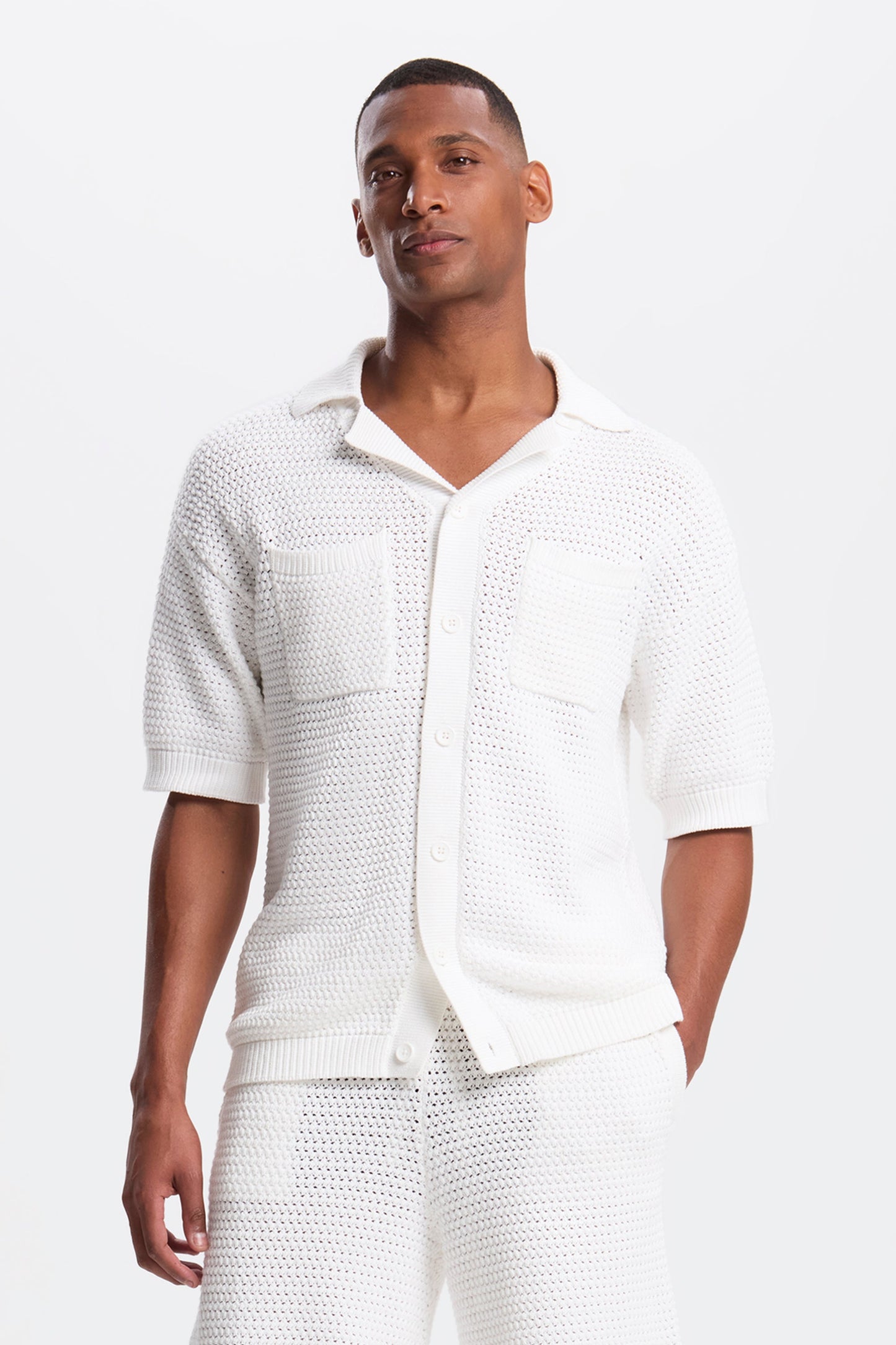 CROCHET - CAMISA MATESE SS