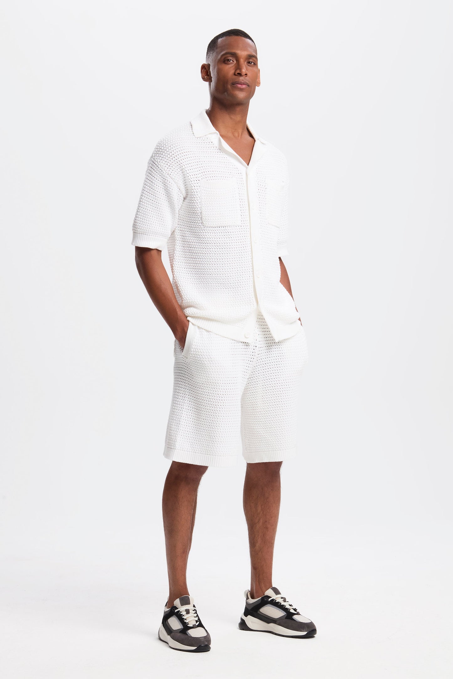 CROCHET - CAMISA MATESE SS