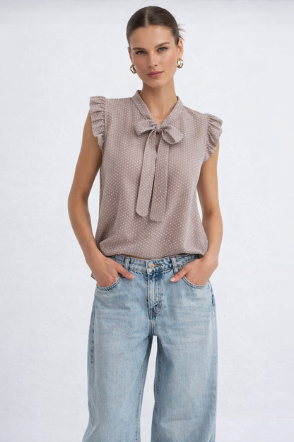 Ali - Blusa con volantes