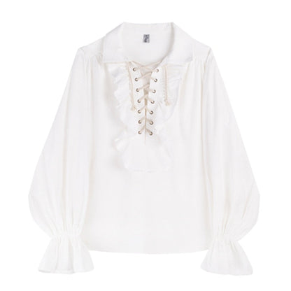 Blusa con mangas acampanadas
